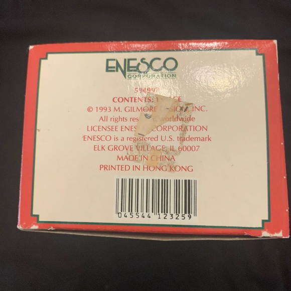 ENESCO Time For Santa Ornament in Box 1993 Collectable - Picture 6 of 8